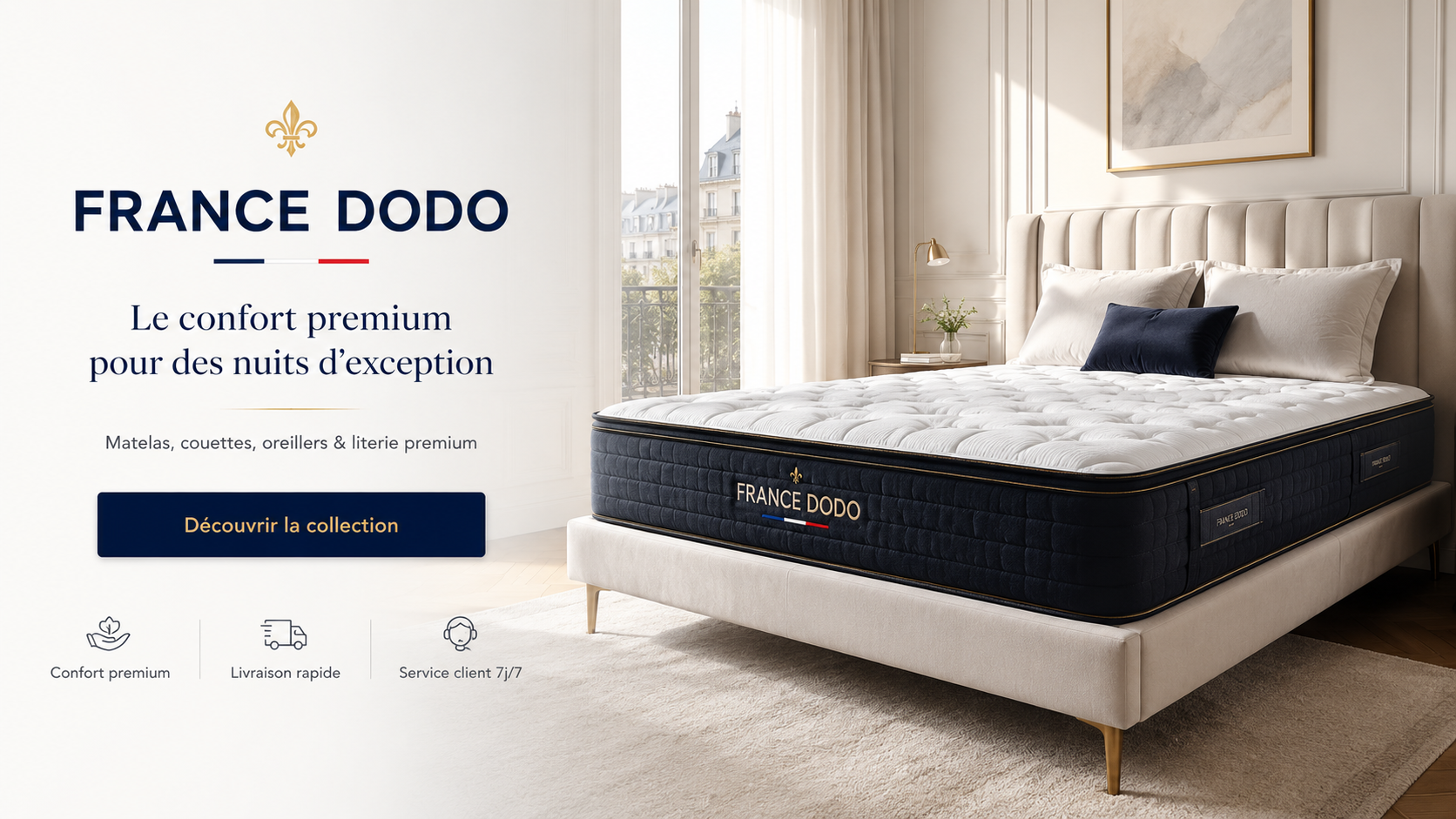 FRANCE DODO - Le confort premium pour des nuits d'exception